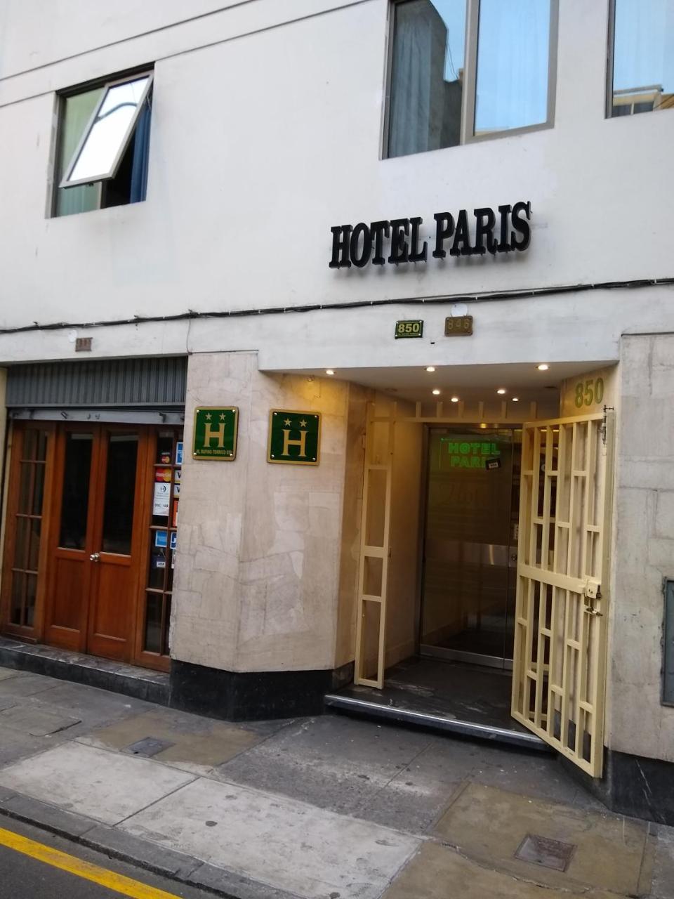 Hotel Paris Lima Exteriér fotografie