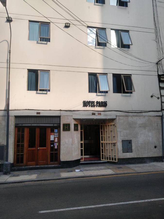 Hotel Paris Lima Exteriér fotografie