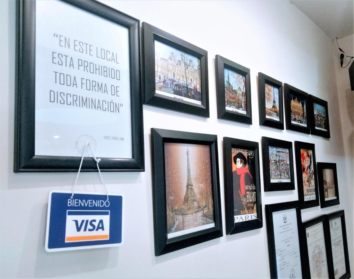 Hotel Paris Lima Exteriér fotografie
